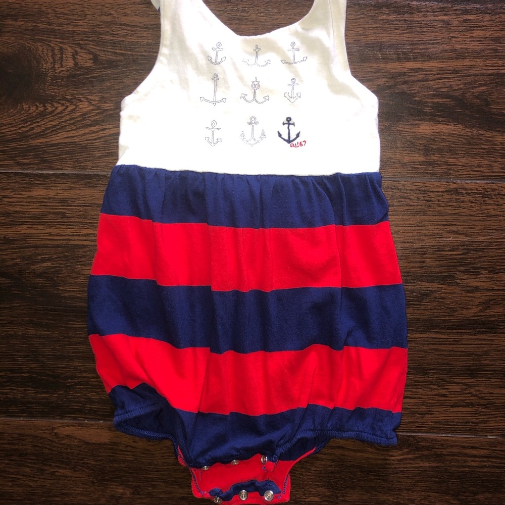 Nautical ⚓️ Ralph Lauren ❤️ Infant jumper 18Months